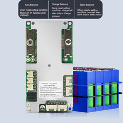 4S or 3S 12V Lifepo4 or lithium battery Smart Bluetooth bms with UART CAN and RS485 Communication 20A 30A 50A 80A Constant current