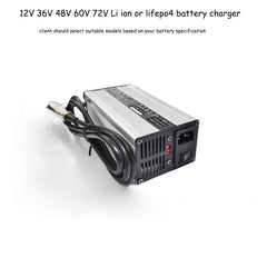 300W 3S 4S 5S 6S 7S 8S 9S 10S 12S 13S 14S 15S 16S 17S 18S 19S 20S 22S 24S li ion or Lifepo4 Battery charger for 12V 48V 36V 60V 72V Battery