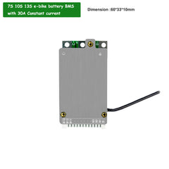 7S 10S 13S li ion 24V 36V 48V lithium battery bms with 15A 20A 30A constant current and with weak electricity switch function