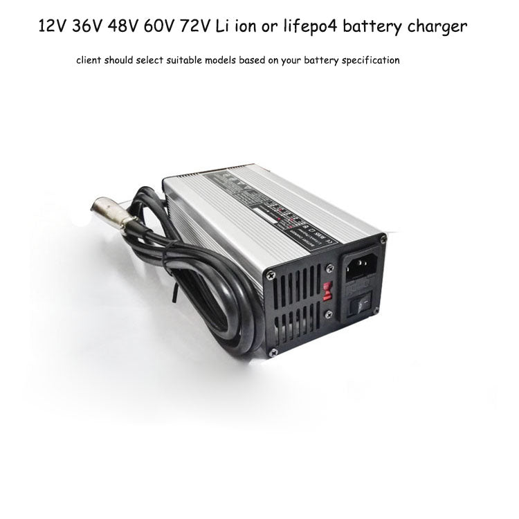 300W 3S 4S 5S 6S 7S 8S 9S 10S 12S 13S 14S 15S 16S 17S 18S 19S 20S 22S 24S li ion or Lifepo4 Battery charger  for 12V 48V 36V 60V 72V Battery